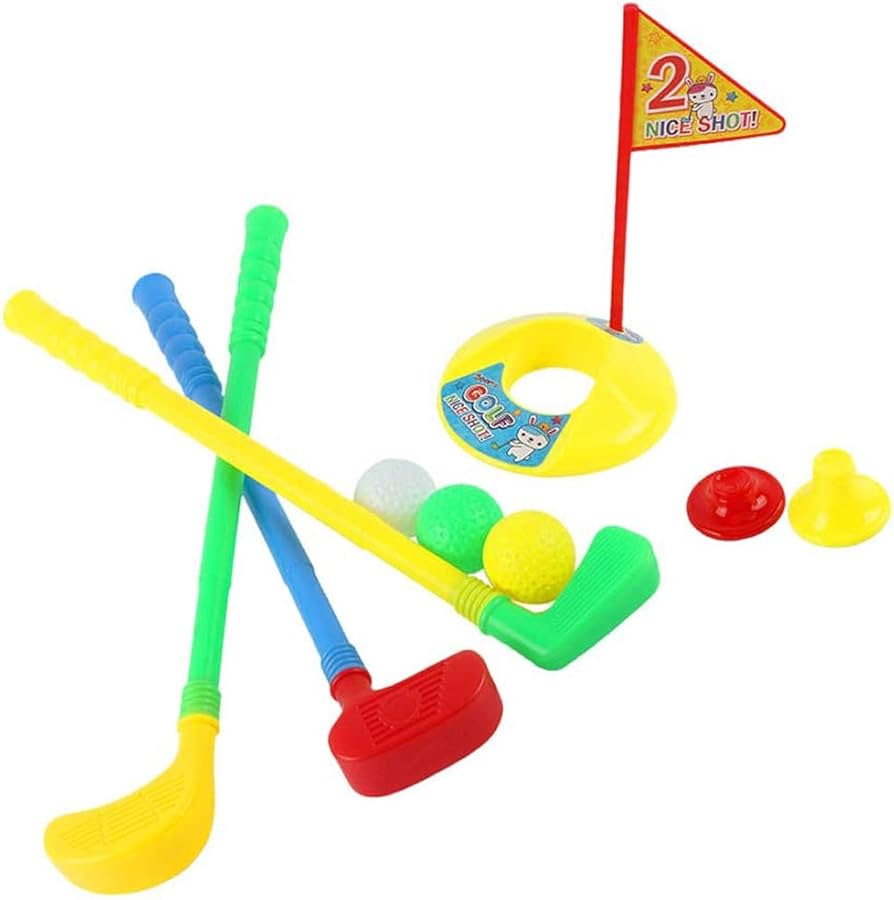 Plastic Toddler Golf Set 