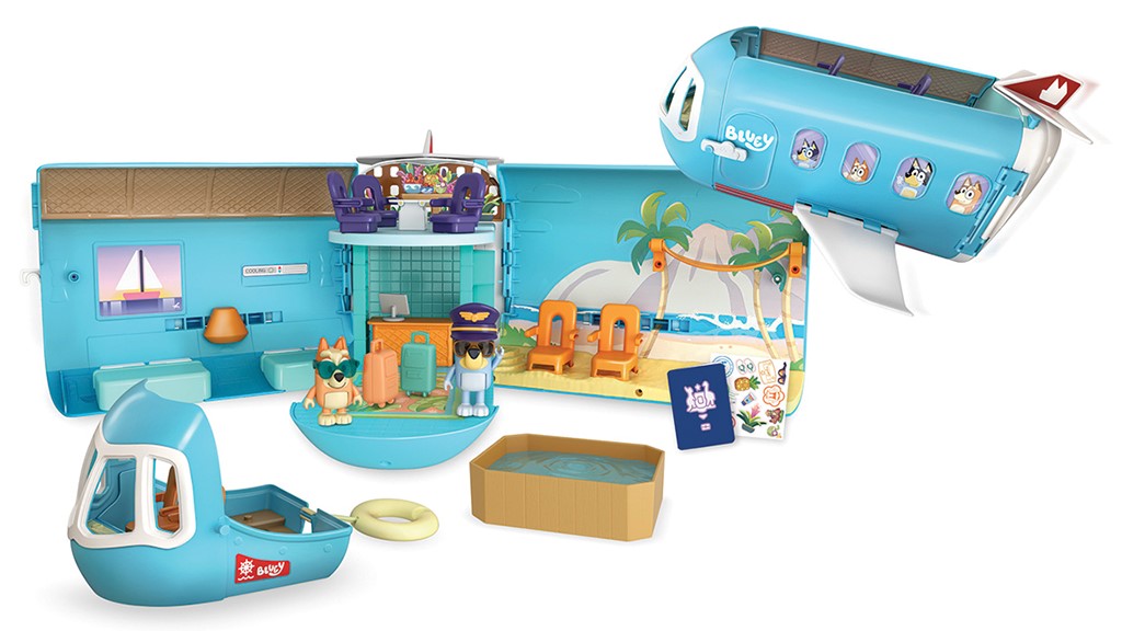 Bluey 3-in-1 Transforming plane